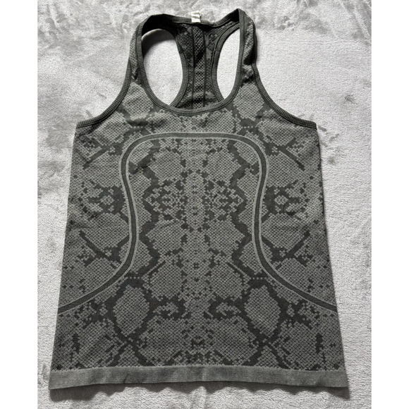 Lululemon Tops - Lululemon Swiftly Tech Shirt Womens 10 Green Yoga Performance Racerback Tank Top